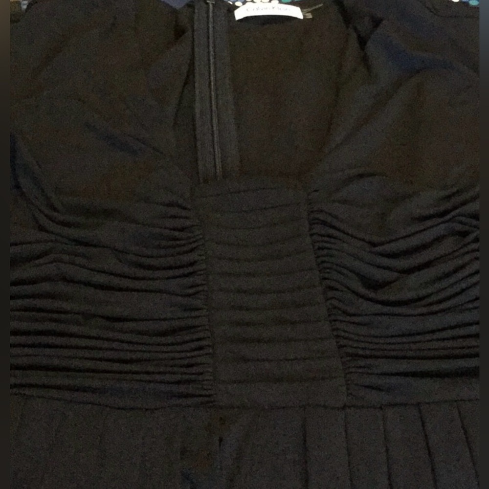 Calvin Klein Black Sleeveless Dress- Size 6 - Picture 5 of 9